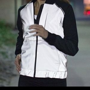 Lululemon Reflective Bomber Jacket.